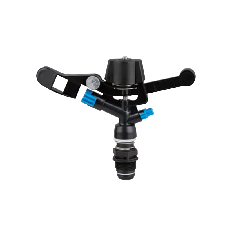 DC-S33 ฟาร์มระบบชลประทานคุณภาพสูง Full Circle Double หัวฉีด Impact Sprinkler สำหรับฟาร์มชลประทาน