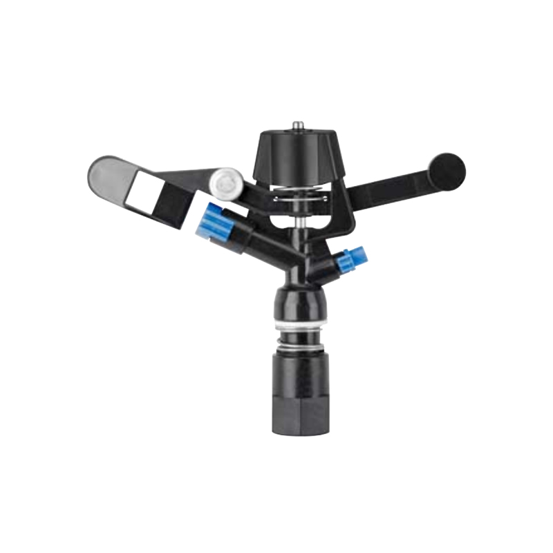 DC-S33 ฟาร์มระบบชลประทานคุณภาพสูง Full Circle Double หัวฉีด Impact Sprinkler สำหรับฟาร์มชลประทาน