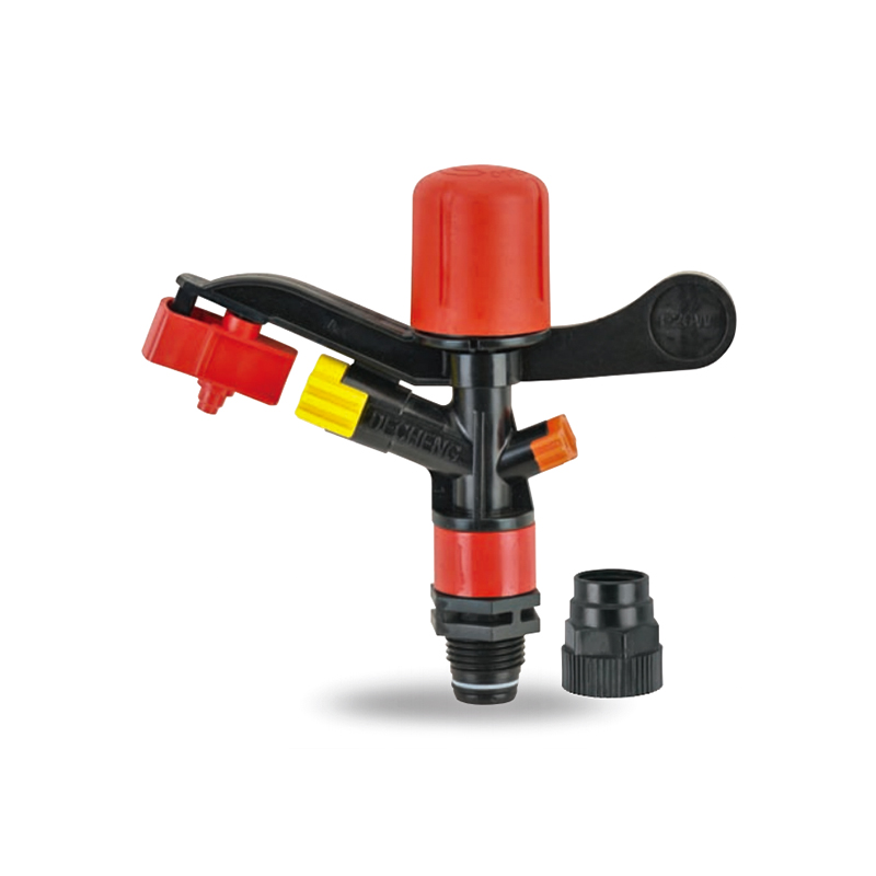 DC-F26W-C เครื่องพ่นสารเคมีสปริงเกลอร์แบบกระแทกเต็มวงกลมพลาสติก