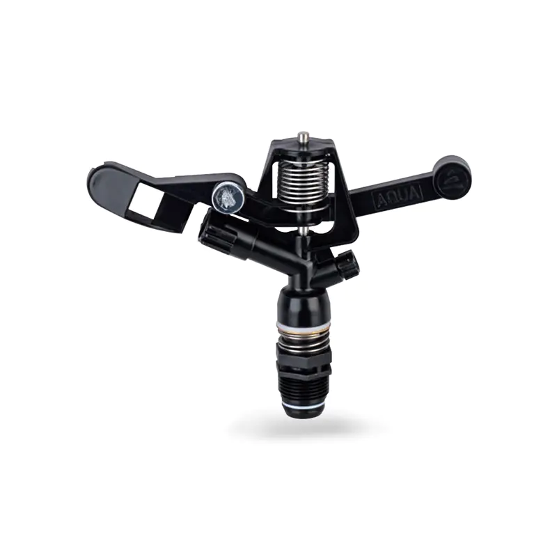 DC-S33 ฟาร์มระบบชลประทานคุณภาพสูง Full Circle Double หัวฉีด Impact Sprinkler สำหรับฟาร์มชลประทาน